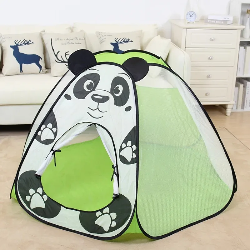 Brincar portátil crianças tenda animal cão panda elefante coelho tenda crianças interior ao ar livre oceano bola jogo tenda castelo quarto casa brinquedo