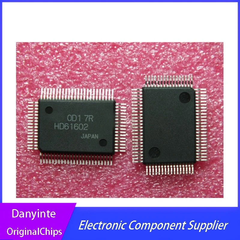 

New 2Pcs/LOT HD61602 HD61602R QFP-80