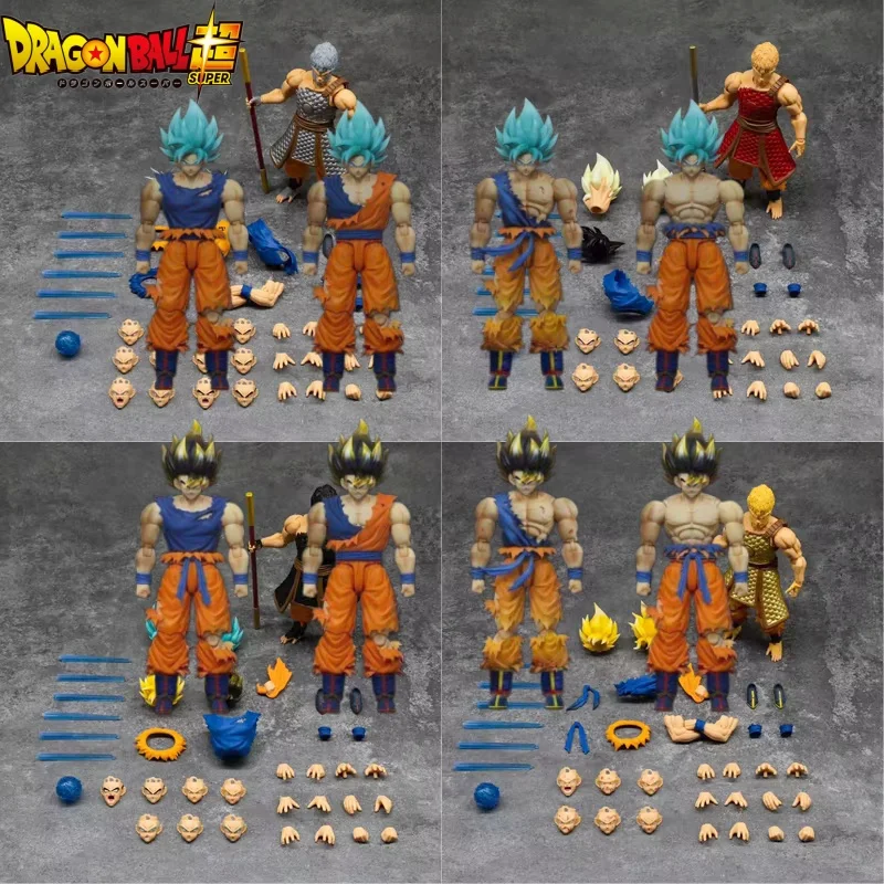 

New Mythos Anime Son Goku Figure Studio Dragon Ball Super Saiyan Ssb Ultra Instinct Goku Monkey King Anime Action Figure Toys