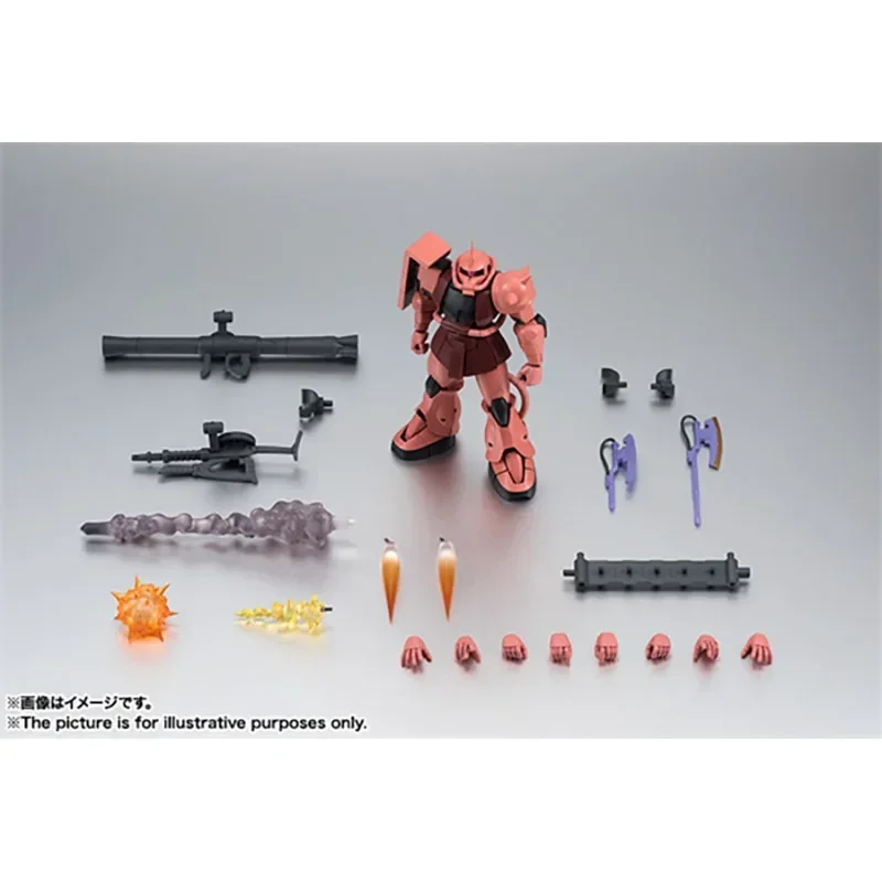 ガンダム バンダイ ROBOT SPIRITS SIDE MS-06S ザクII コマンダータイプ Ver ANIME アクションフィギュア 組み立てアクション メカ オリジナル商品