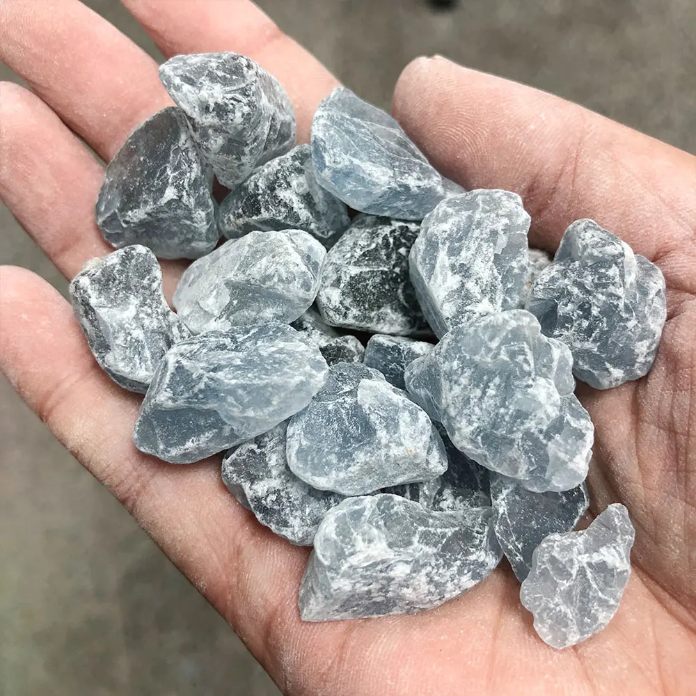 

500g (1.1LB) Bulk Natural Stone Crystal Stones Crystals Raw Celestite Celestine Minerals Quartz Healing Home Decor Gemstones