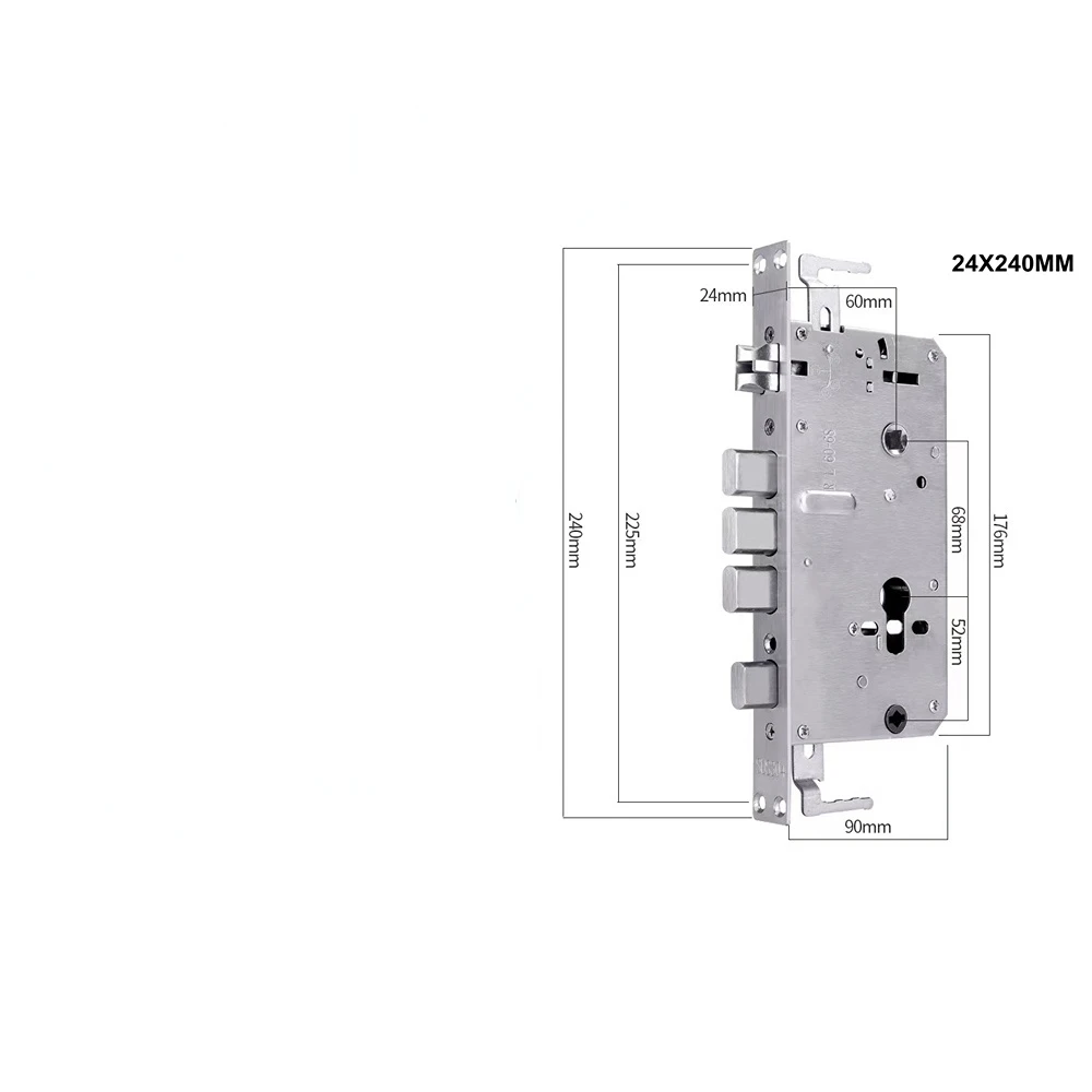 Дверной смарт-замок Tuya, 3D распознавание лица, сканер отпечатков пальцев, автоматизация, управление паролем, защита от кражи