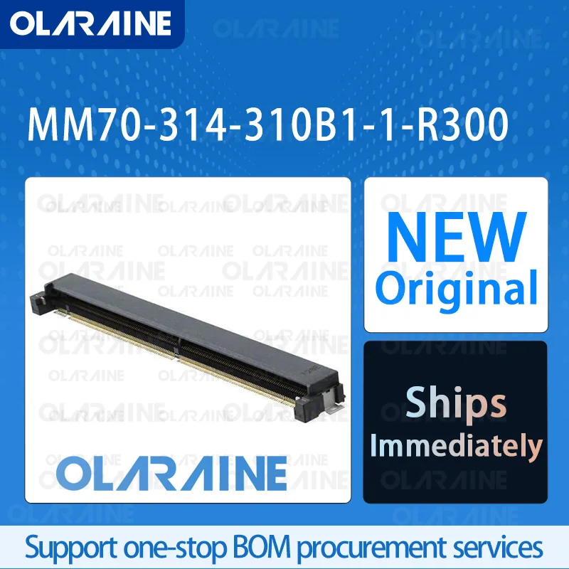 

1/5/10Pcs MM70-314-310B1-1-R300 100% brand new and original IC chip PCI Express/Connector 314 Position