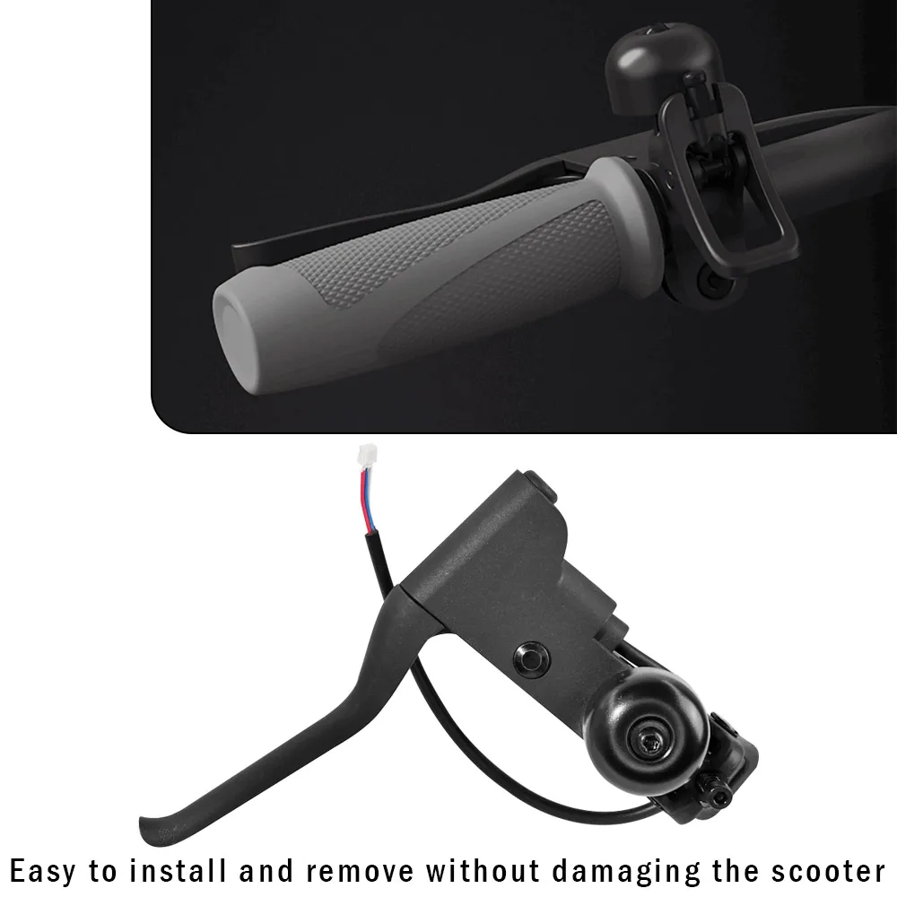Brake Lever and Bell For Segway Ninebot F20 F25 F30 F40 F Series Electric Scooter Handle Braking Levers With Levers Accessories