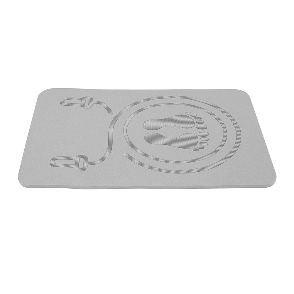 

Anti Jumping Rope Mat 60x40x0.8cm Thick Indoor Fitness Sports Pad Portable Household Workout Quiet Exercise Multi