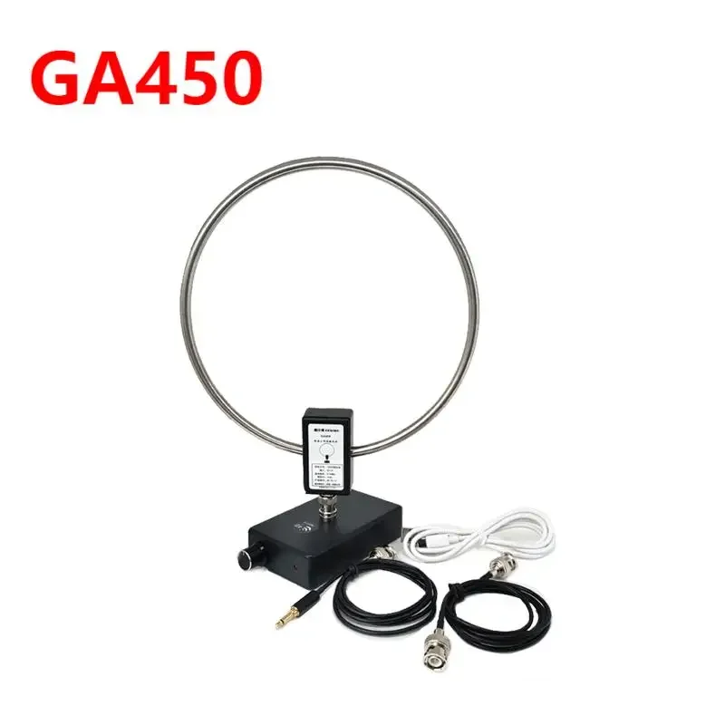 GA-450 GA450 Loop Antenna SDR Short Medium Wave Radio Antenna SW 2.30-30 MHz MW 522-1710 KHz Standard Type-c Charging Port