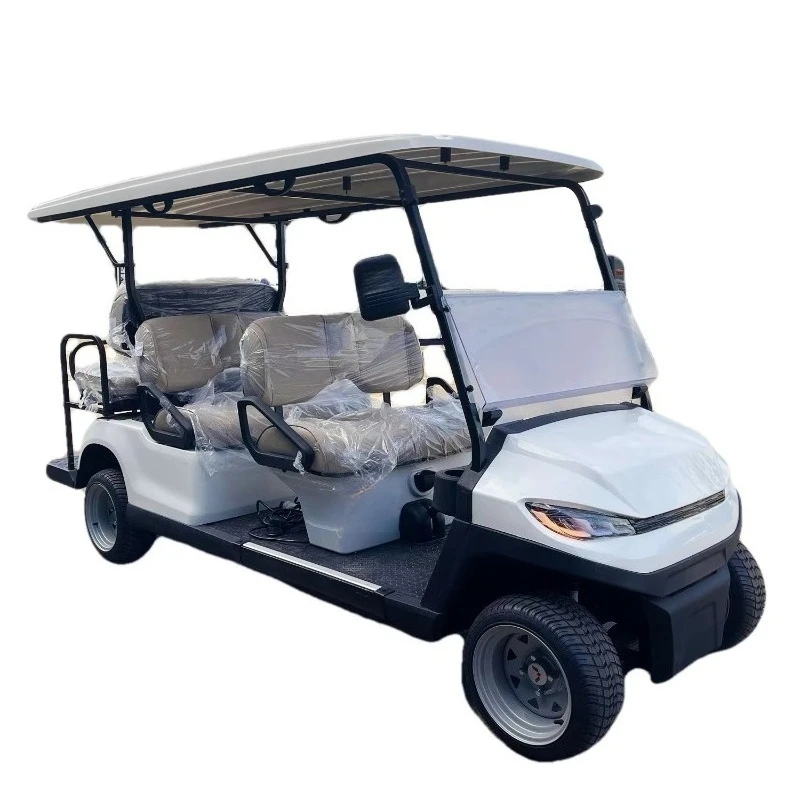Custom Eco-friendly 6-Seater Electric Golf Cart 48V4kw Power Motor Lift Club Car Hot Selling