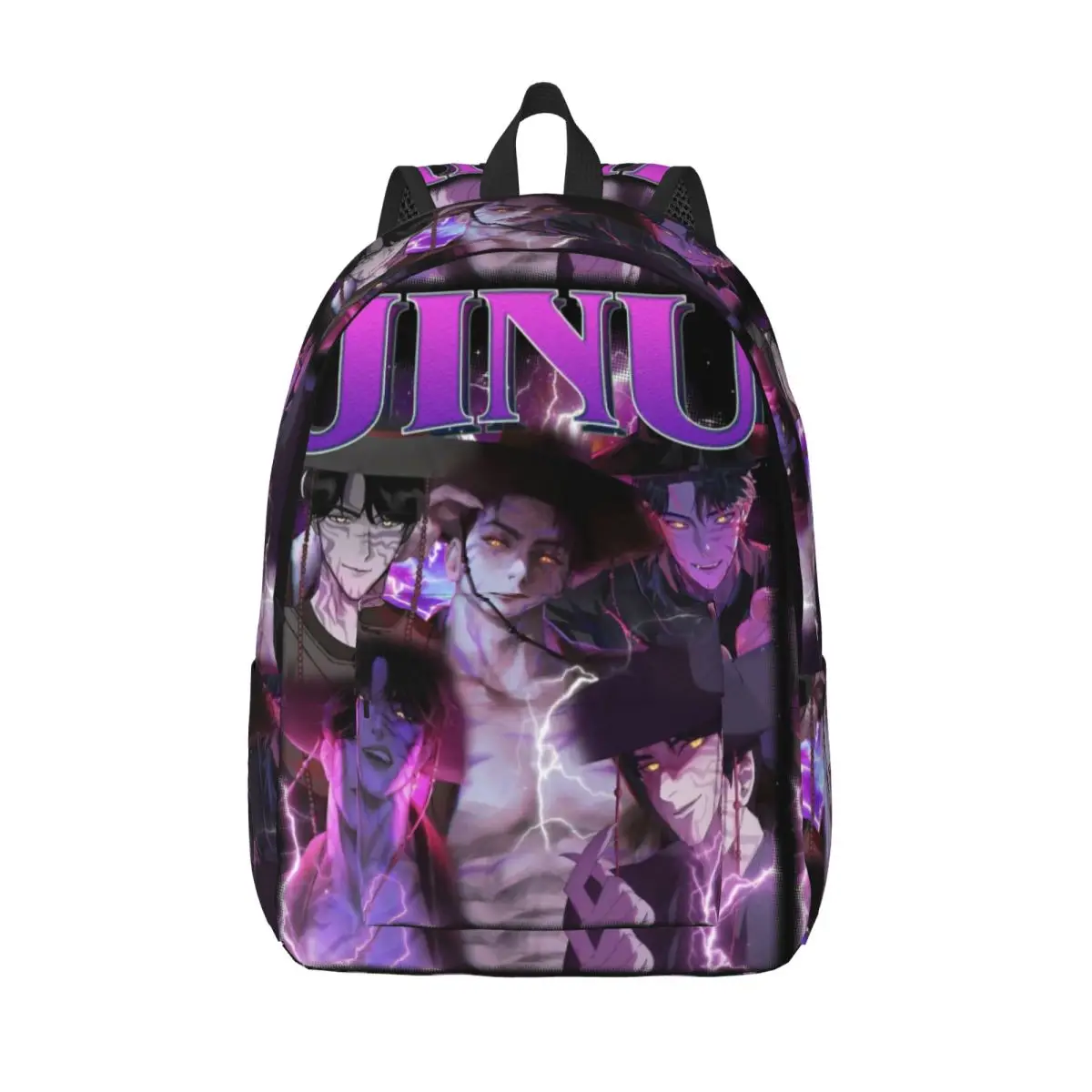 JINU Saja Boys Kpop Demon Hunters Backpack Teen Big Backpacks Polyester Funny School Bags Travel Designer Rucksack