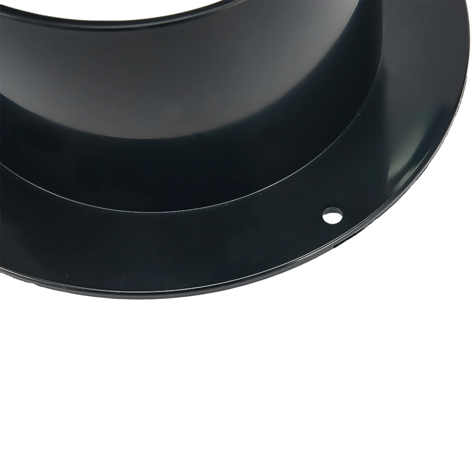 4/5/6 ABS Straight Pipe Flange Ventilation Ducting Exhaust Pipe Connectors Ventilation Port Exhaust Duct Connector