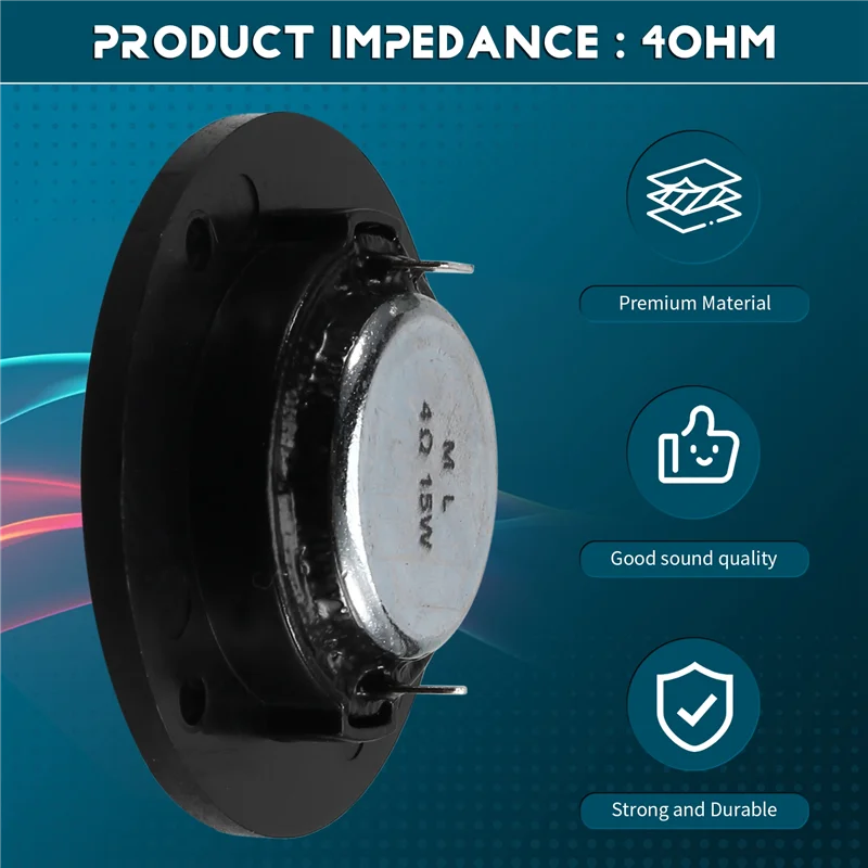 Modificación audio del coche del alto rendimiento del sistema 52Mm 4OHM 20W del altavoz del tweeter del coche de 2 pulgadas