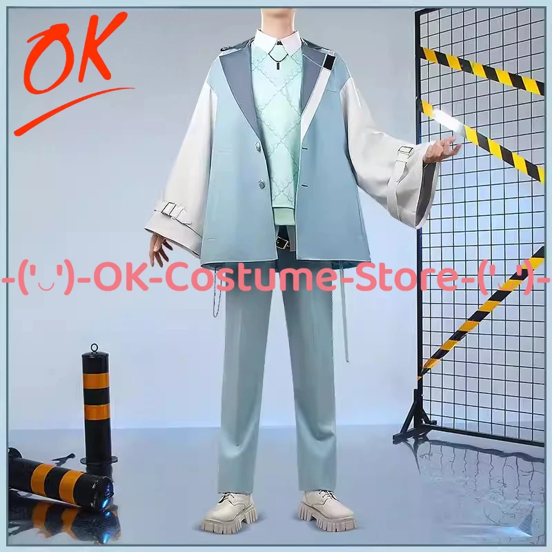 

[Customized Size] NIJISANJI VTuber Shirose Izumi Cosplay Costume Splare Unit Stage Outfit Halloween Carnival Party Uniform Suit
