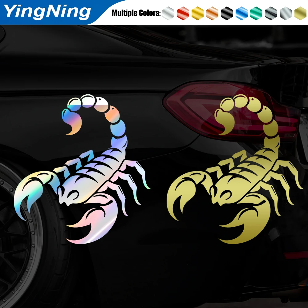 

JDM 3D Scorpion Car Sticker Tribal Animal Vinyl Decal Waterproof Auto Hood Door Window Laptop Motorcycle Styling Accessories