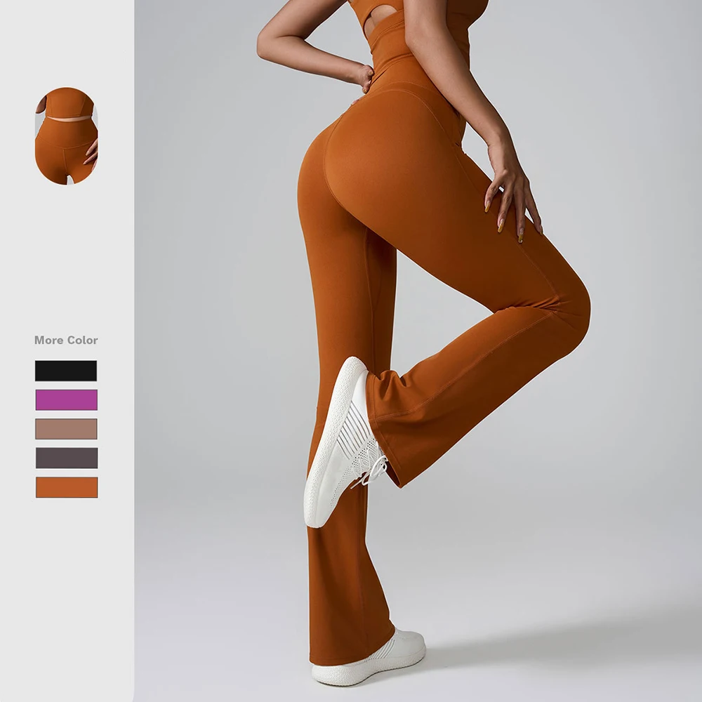 

Расклешенные леггинсы, брюки для йоги, женские широкие брюки с высокой талией, женские брюки для тренировок в тренажерном зале, фитнеса, спорта, расклешенные брюки, брюки для бега на открытом воздухе