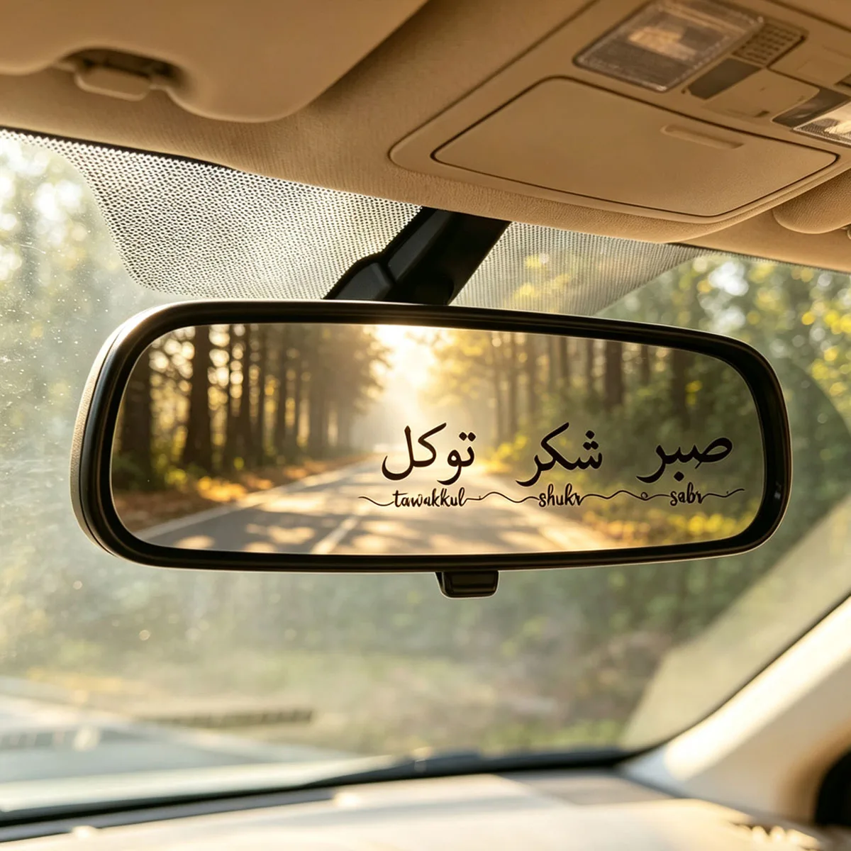 Autocollant de voiture, autocollant de rétroviseur, autocollant pour tasse, autocollant pour ordinateur portable, autocollant pour fenêtre, cadeau inspirant : dévouement, gratitude, persévérance
