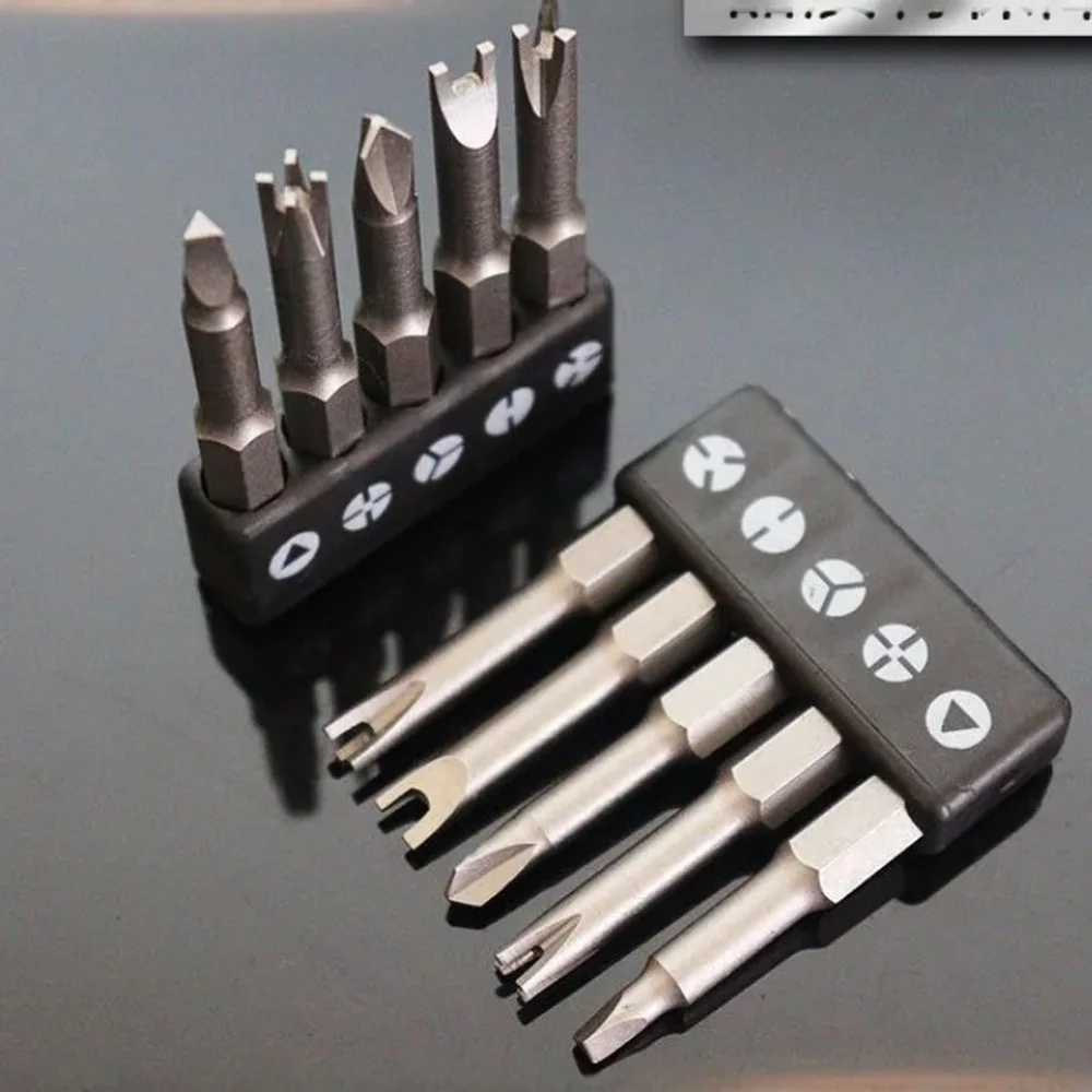 High Performance Alloy Steel Screwdriver Drill Bit Collection For Various Screw Types Convenient DIY Repair Tool Kit