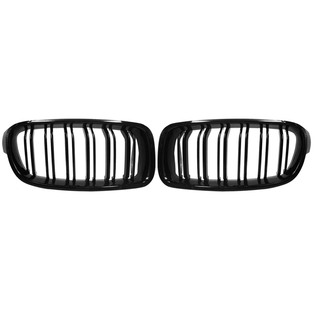 

2012-2018 for BMW 3 Series F30/F31 Racing Accessories Piano Black Dual Line Kidney Grille for 320i/325i/328 Front Grill ABS New