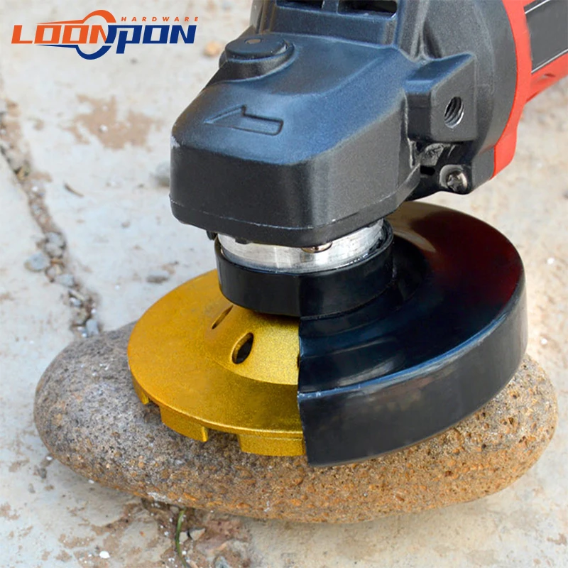 Diamond bowl grinding disc gold 100/125/150/180mm floor stone cement polishing concrete sander 4/ 5/ 6/ 7/inch