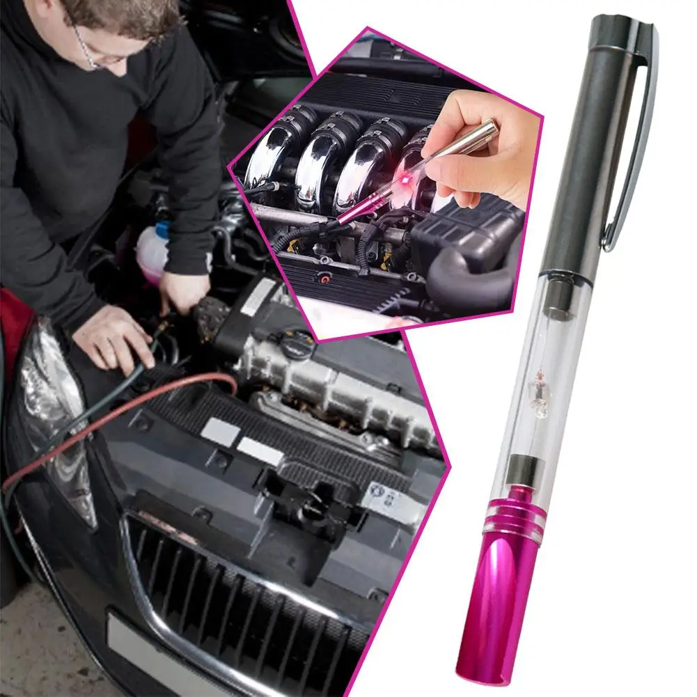 

Car Spark Tester Ignition Test Pen High Voltage Coil Coils Diagnostic Tool Tester Wires Plugs E0l6