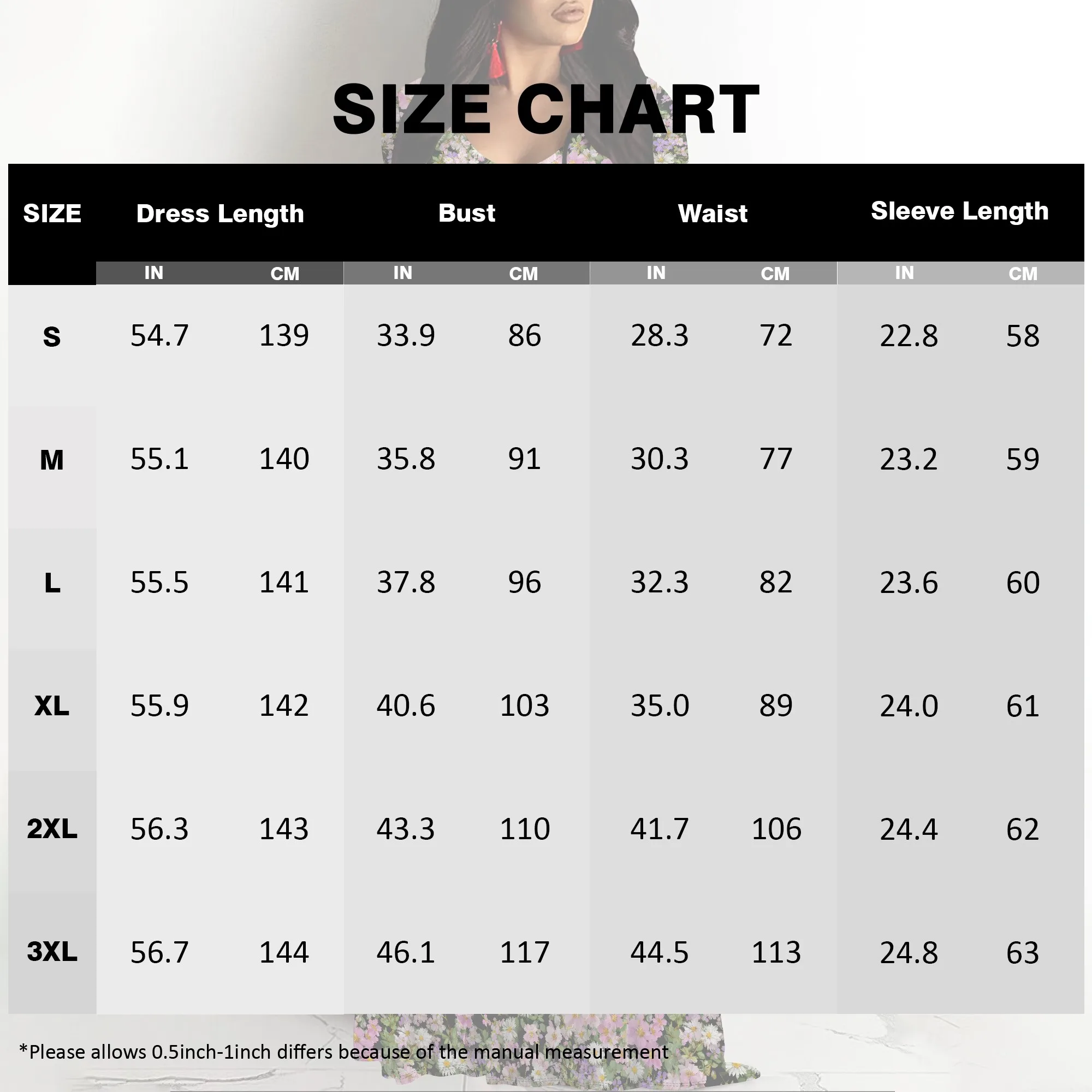 Women's V Neck Maxi Dress Ruffles Full Sleeve Floral Dresses Wedding Guest Sundress with Belt