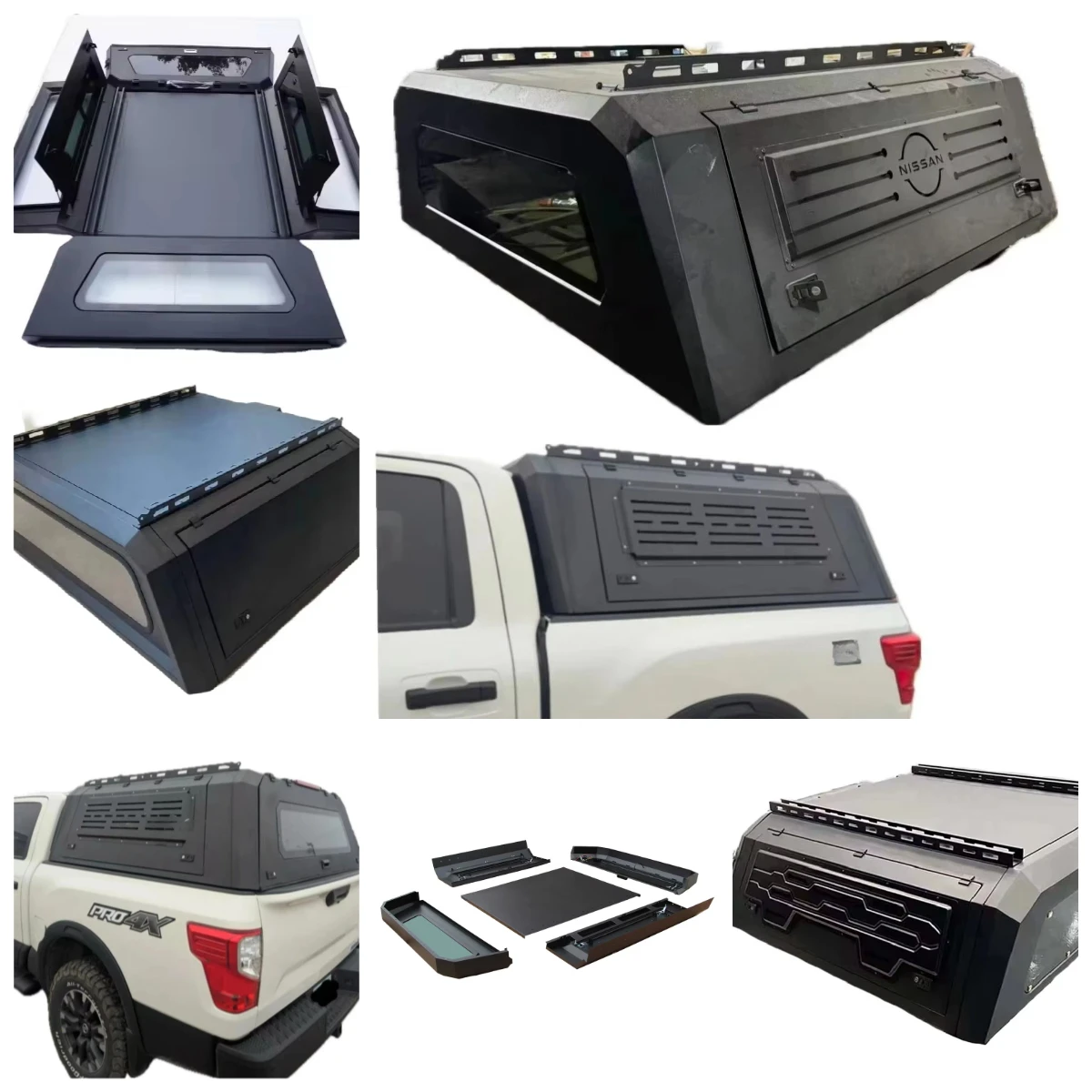 

Водонепроницаемый антикоррозийный тент-кемпер Titan Hardtop для пикапов 4x4 с замком, аксессуар для бездорожья