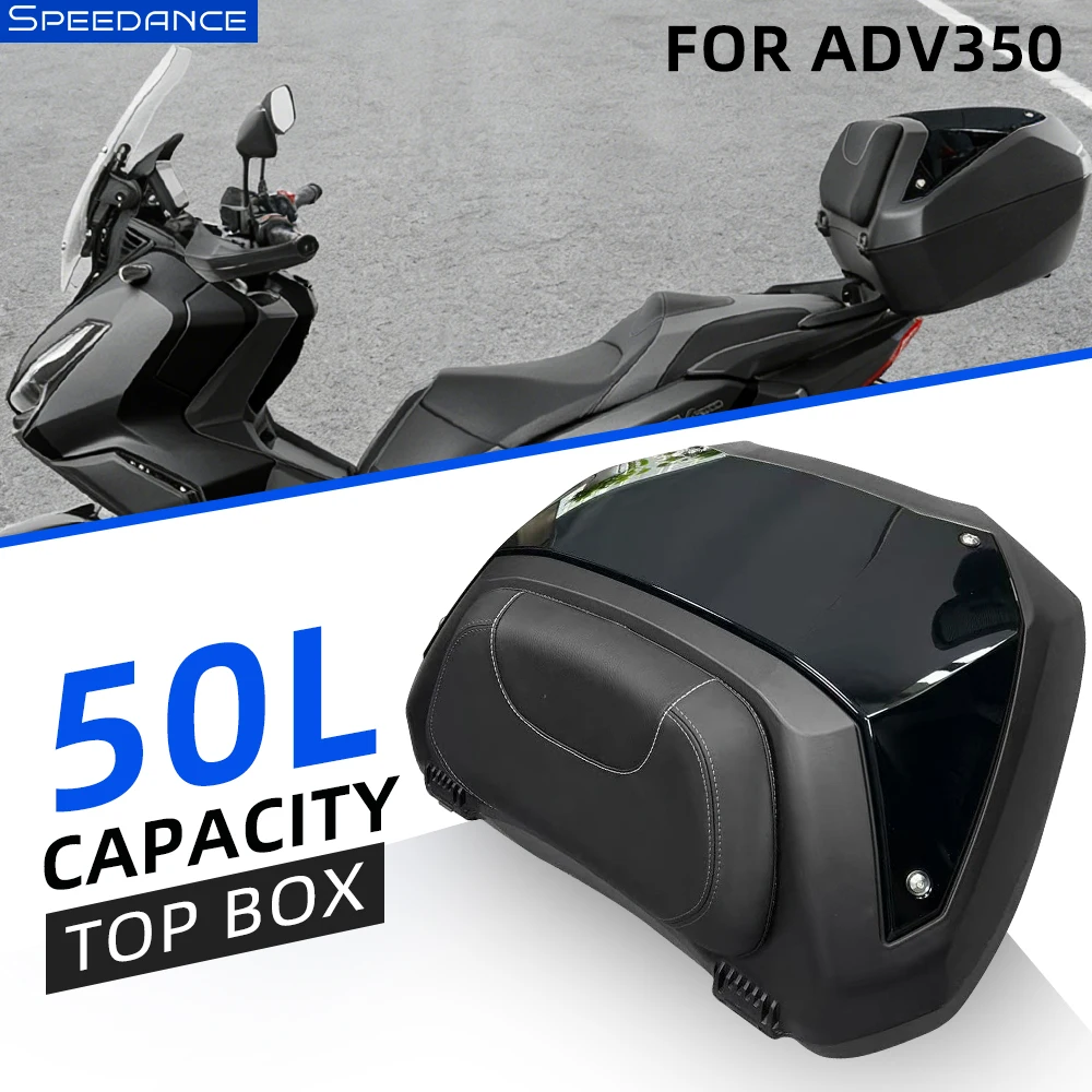 

50-литровый мотоциклетный кофр для Honda ADV350 с быстросъемной системой, не требующий демонтажа оригинальных деталей, для путешествий