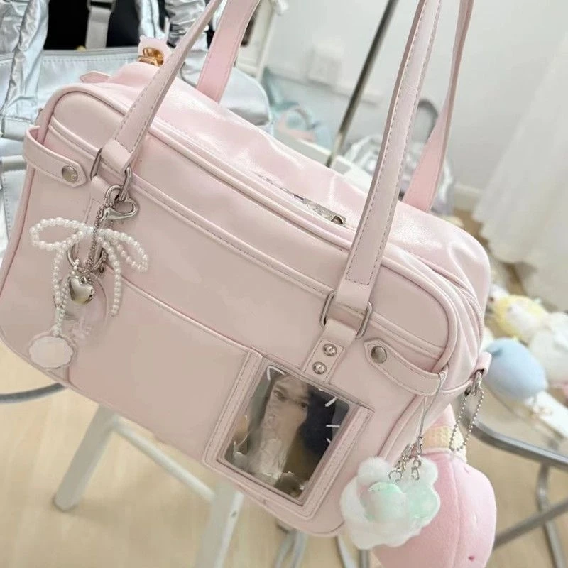 

2025 New orm Pain Bag Single oulder Bag Idol Chaser Large Capaci Commuter Faionable Slant Cross Bag Casual Tote Bag