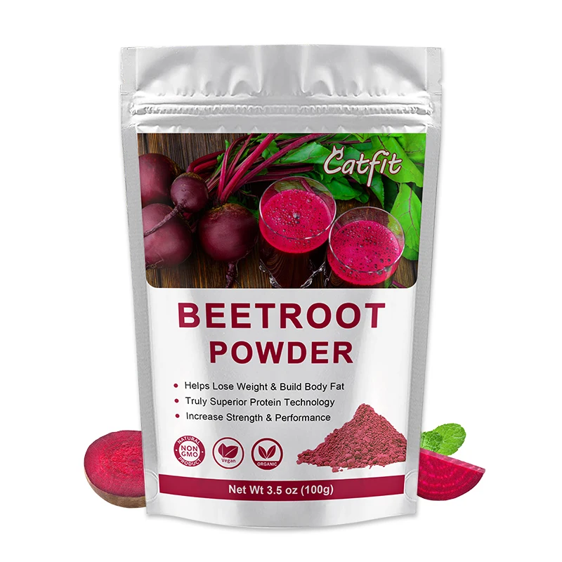 Catfit Organic Beet Root extract capsule Improve Energy &Stamina  Liver detoxification Supplement