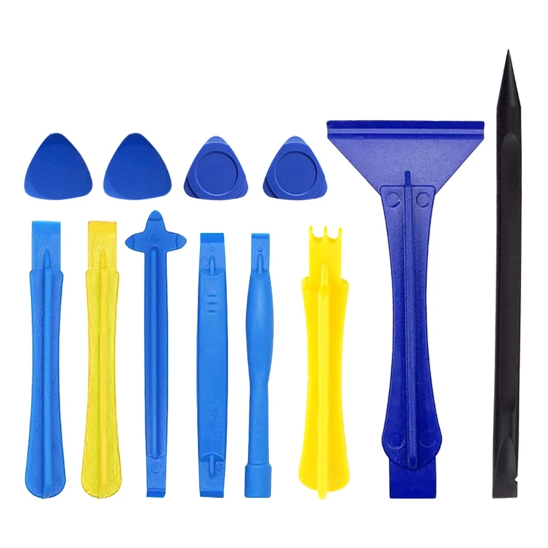 12 Pcs Phone Screen Opening Pry Plastic Tool Repair for phone Mobile Phones Repair Lifting/Opening/Smoothing