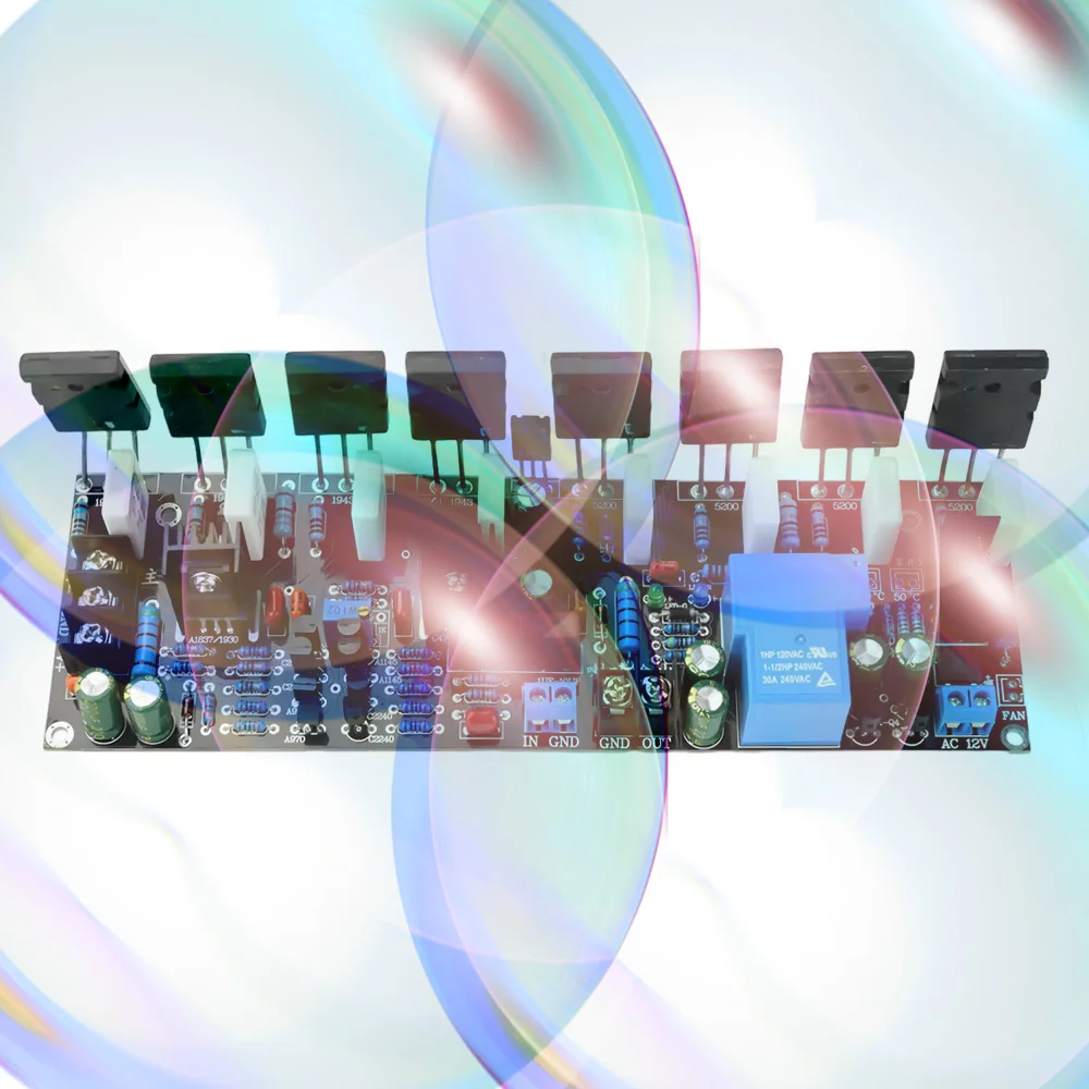 

Плата аудиоусилителя постоянного тока 20~90В, моно, 400Вт, высокая мощность/600Вт пиковая мощность, цифровой усилитель с защитой динамиков, для домашнего кинотеатра