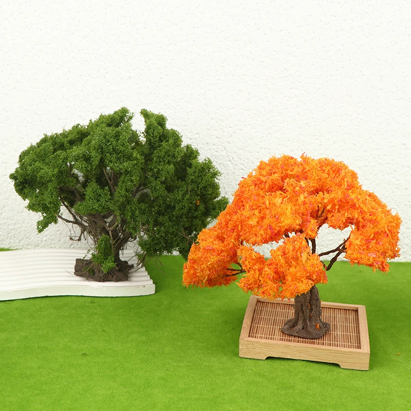 

Модель дерева ручной работы для песочницы, имитация дерева, декор для микроландшафта, украшение для песочницы, парковый пейзаж, материал для DIY