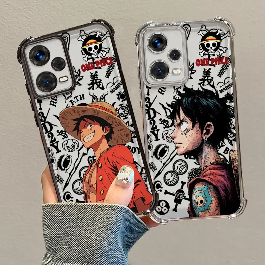 Weiche Handyhülle für Redmi Note 11s 9S 10 Lite 14 Pro Plus 11 12 13 10s Cool Ones Pieces Ruffy