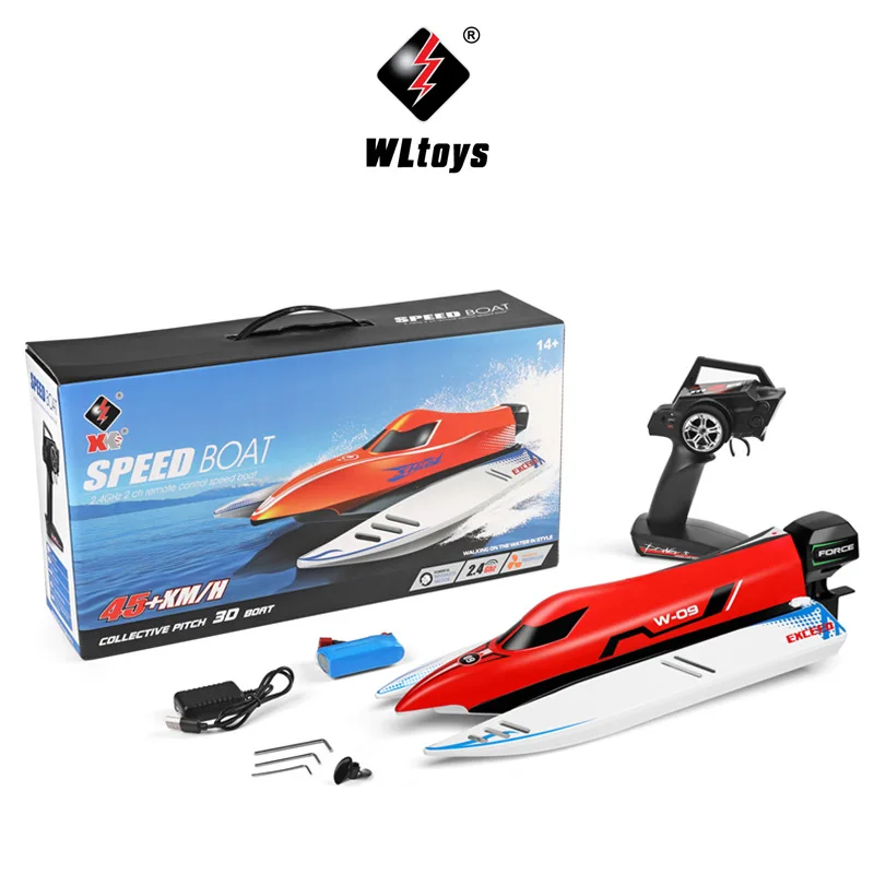 Weili Wl915-a Remote Control Brushless Ship Full Scale Remote Control Fast Boat Anti Rollover Low Electric Alarm Ship Model