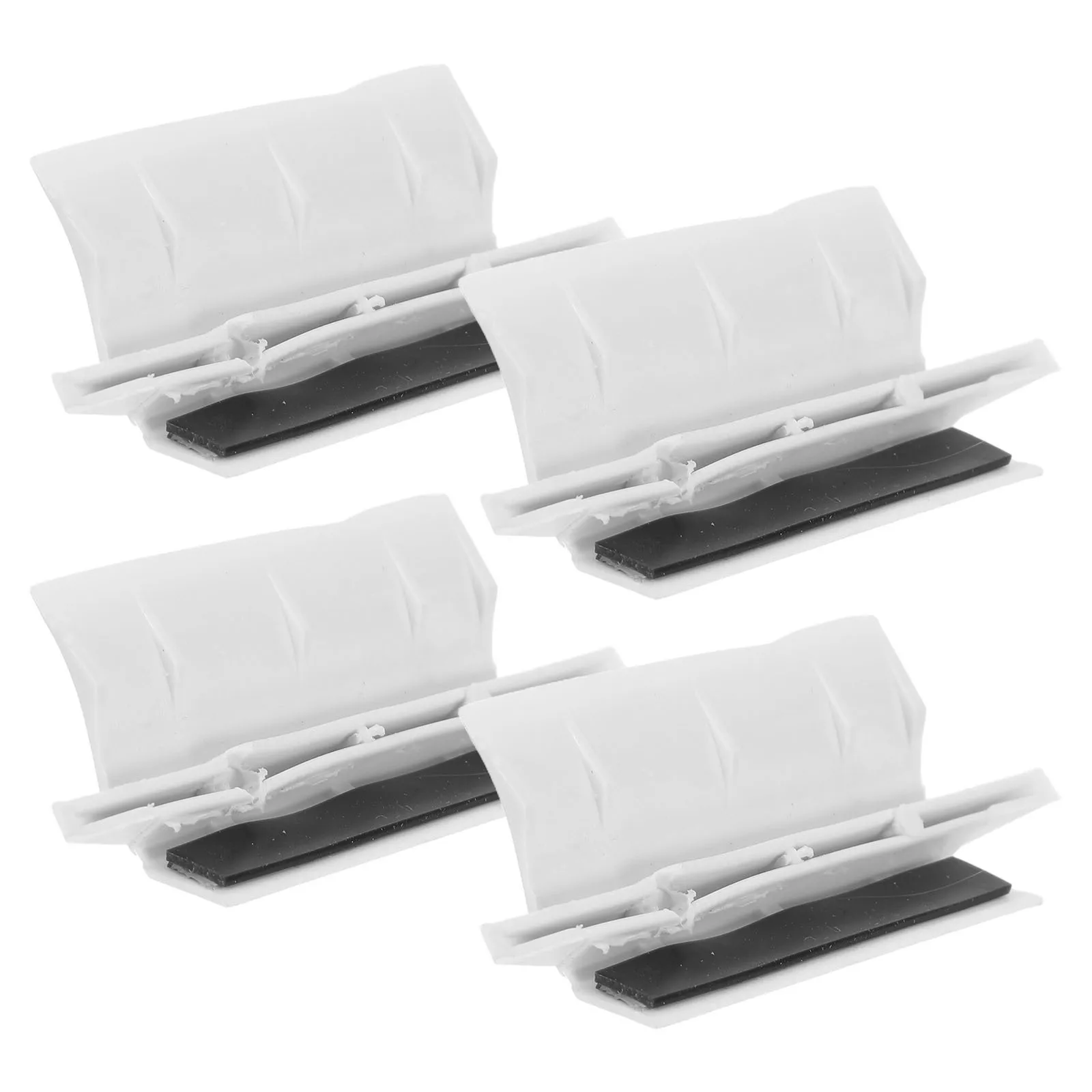 

4pcs Wardrobe Replacement Tool Sliding Door Roller Guide Block Closet Wheel Adjustment Aid Cabinet Installation Hardware