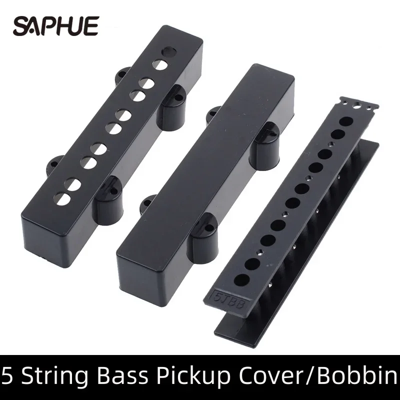 4PCS Pickup Cover/Bobbin for 5 String Bass 100.5/104MM Pickup Covers for 5 String Electric Bass 5JB Bass Pickup Covers