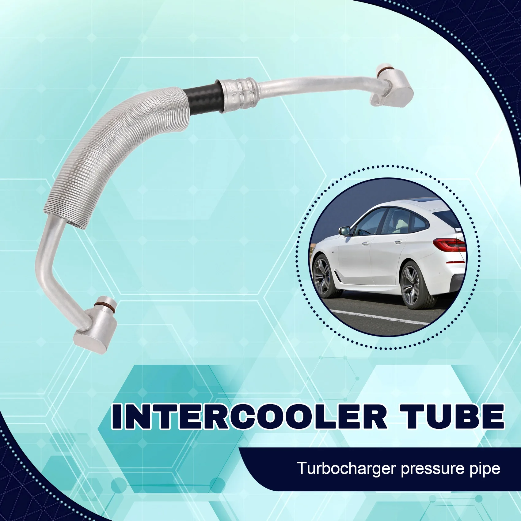 

A02Q-Car Cooling System Turbocharger Coolant Line Turbo Coolant Return Line For BMW F52 G32 F39 G02 G05 11538629971