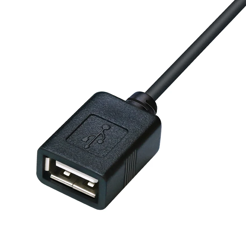 USB male to female short body extension connection cable 2-core power cable 2.0 bidirectional transmission 4-core data cable