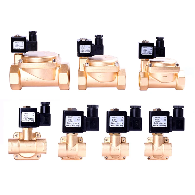 

0927 Series Electric Solenoid Valve Normally Closed Brass Pilot Diaphragm Type 16kg High Pressure Water Valves 12V 24V 220V