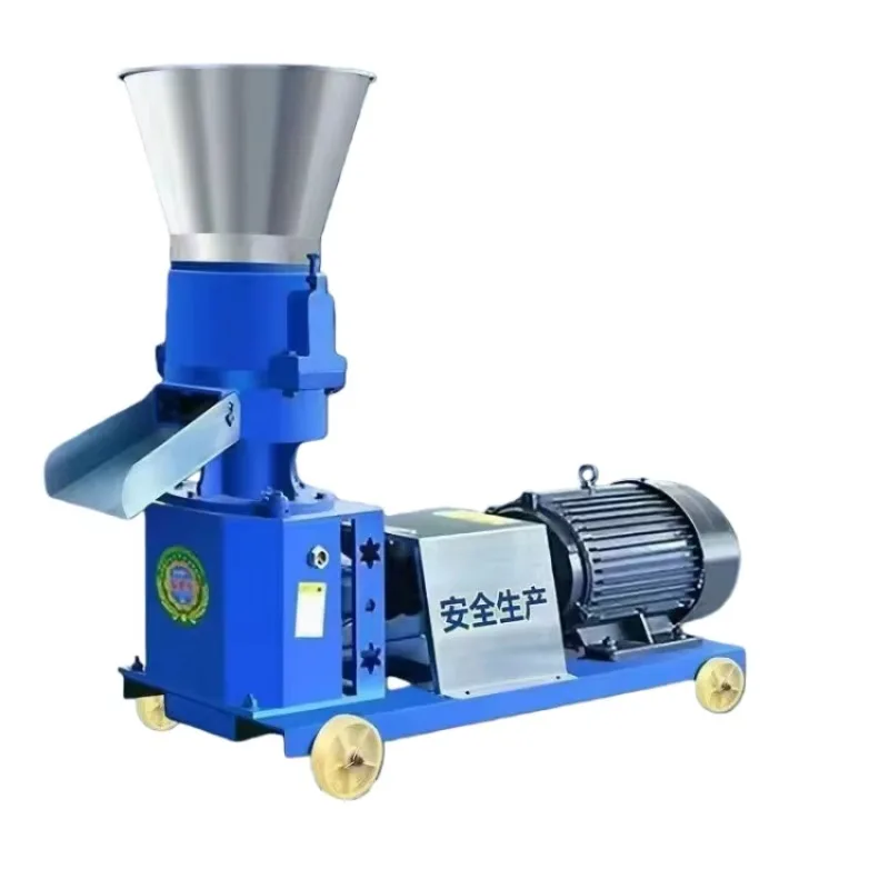 New 300-type Feed Pellet Press Machine With High Efficiency Precise Mixing Ratios High Productivity Alloy Steel Construction
