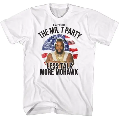 Mr. T - Less Talk More Mohawk - Short Sleeve - Adult - T-Shirt