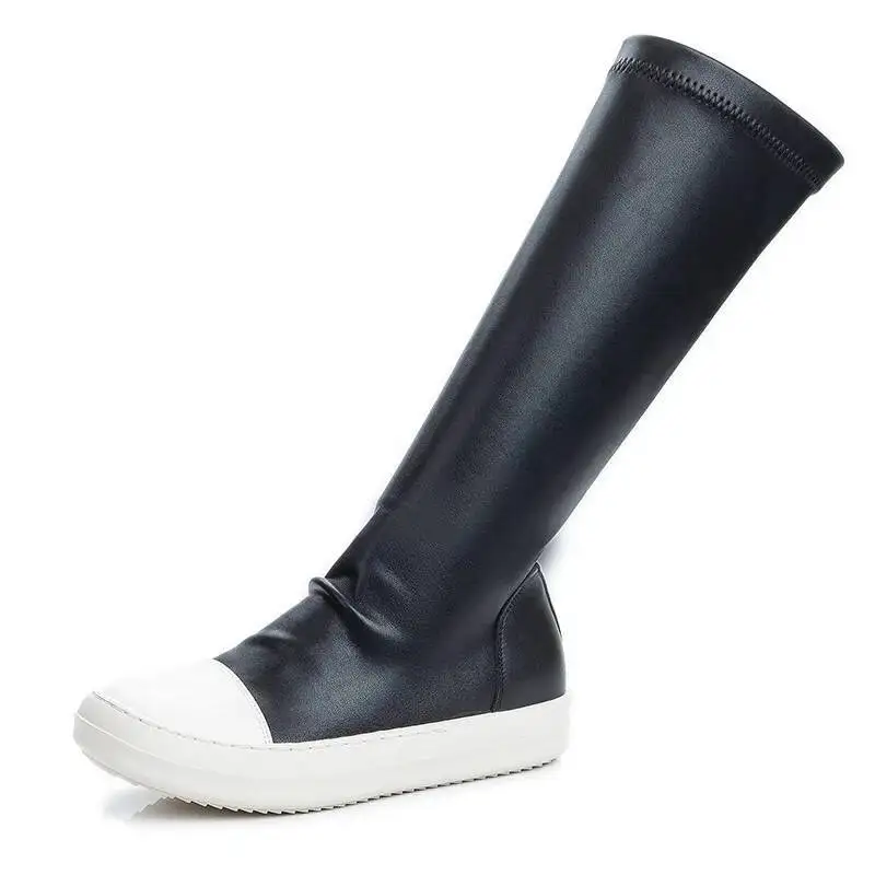 Owens Women's Boots Plus Size Casual Women's Boots Sexy Over the Knee Boots Casual Stretch Sneaker Boots Designer Shoes view 6