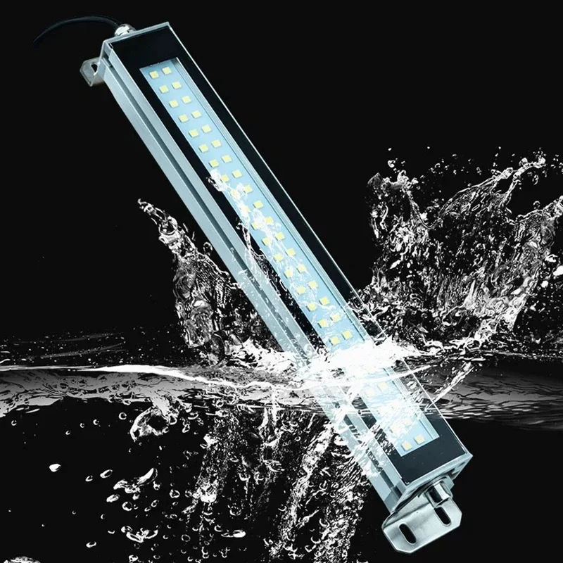 NEW 53cm AC220V Led Machine Tool Work Light IP66 Oil-proof Explosion-proof Lamp CNC Lathe Industrial Lighting Aluminum Alloy Hot