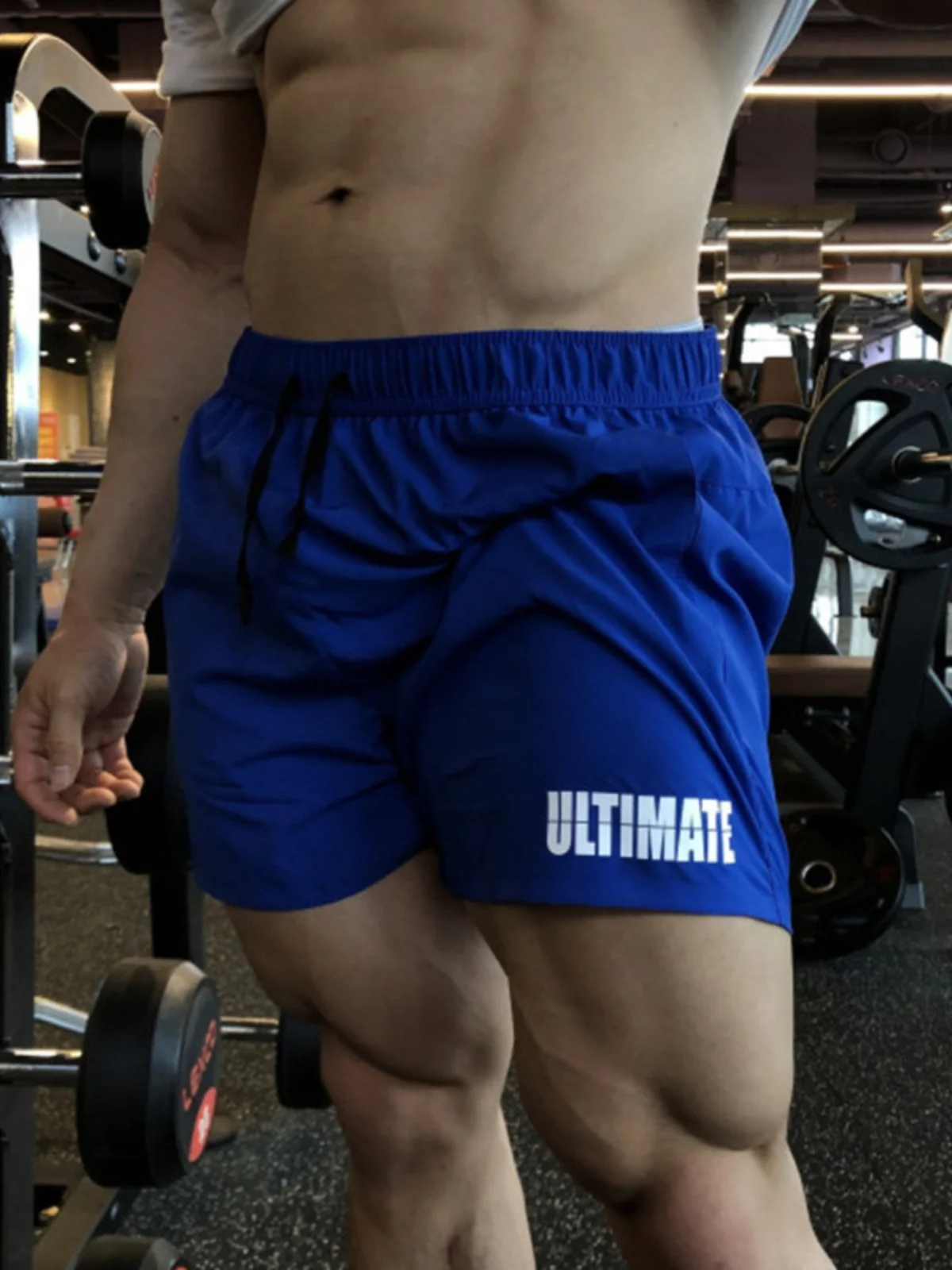 

Мужские спортивные брюки для фитнеса Qui Dry Elastic, повседневные тренировочные брюки для бега, дышащие молодежные прямые брюки с принтом...