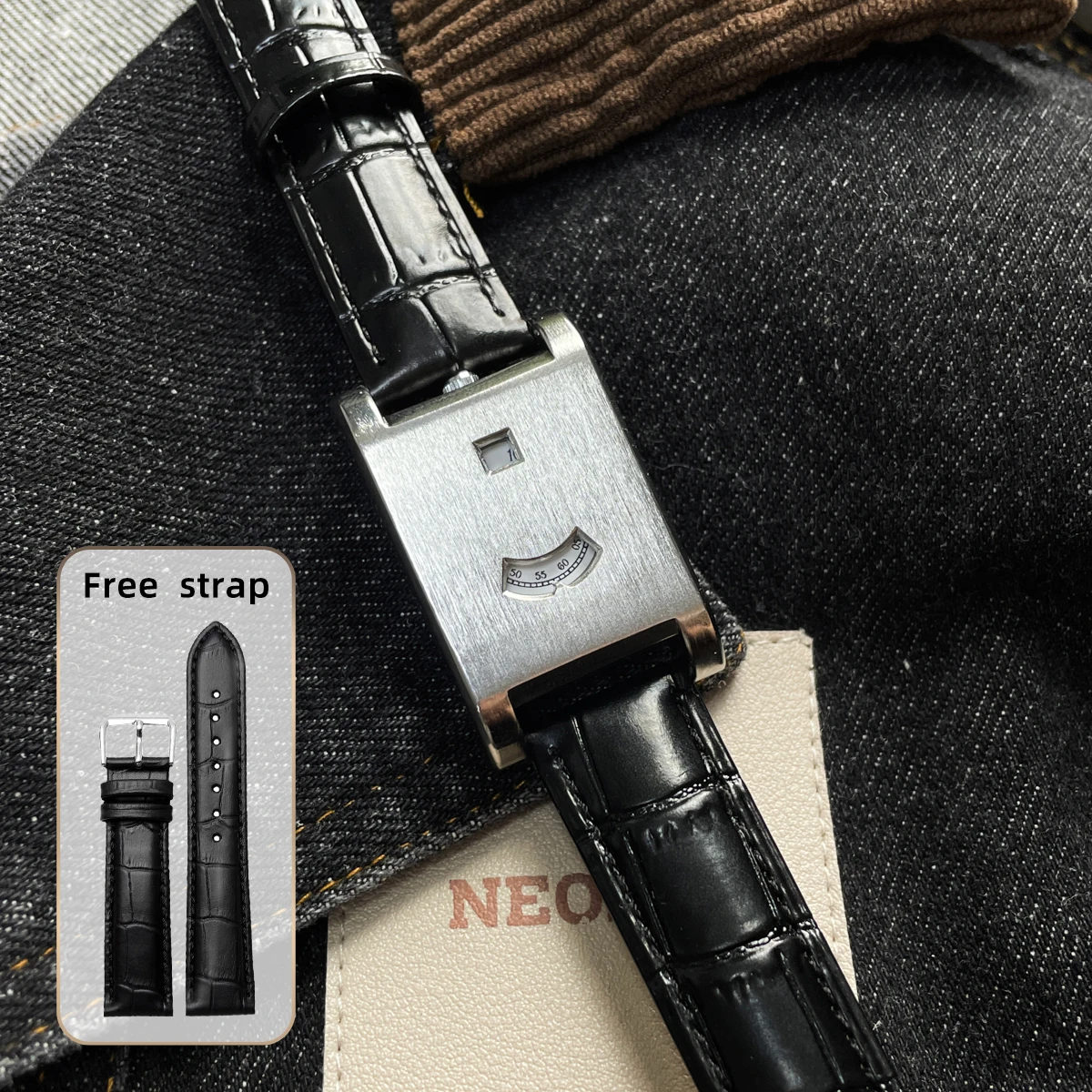 CILOA male Square brand quartz watch new in men's watches for man high-end  men automatic movement Man sports waterproof