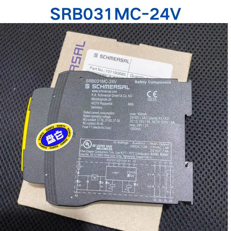 

Brand NEW for SCHMERSAL relay SRB031MC-24V SRB 031MC-24V