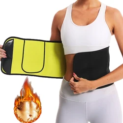 Women Waist Trimmer Belt Slim Body Shaper Cinchers Tummy Control Neoprene Sauna Sweat Wrap for Stomach Workout Trimmer Belt