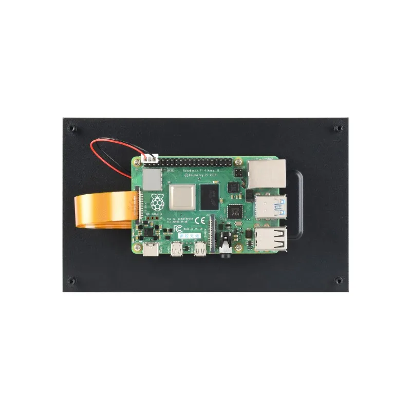 Picture 7: 7inch DSI Capacitive Touch Display, 1024 × 600 Pixels, IPS Panel, 5-Point Touch, Supports Backlight Adjustment Via Software