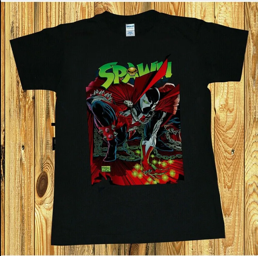 Spawn Movie short sleeve T shirt basic style Unisex Adult Reprint tee