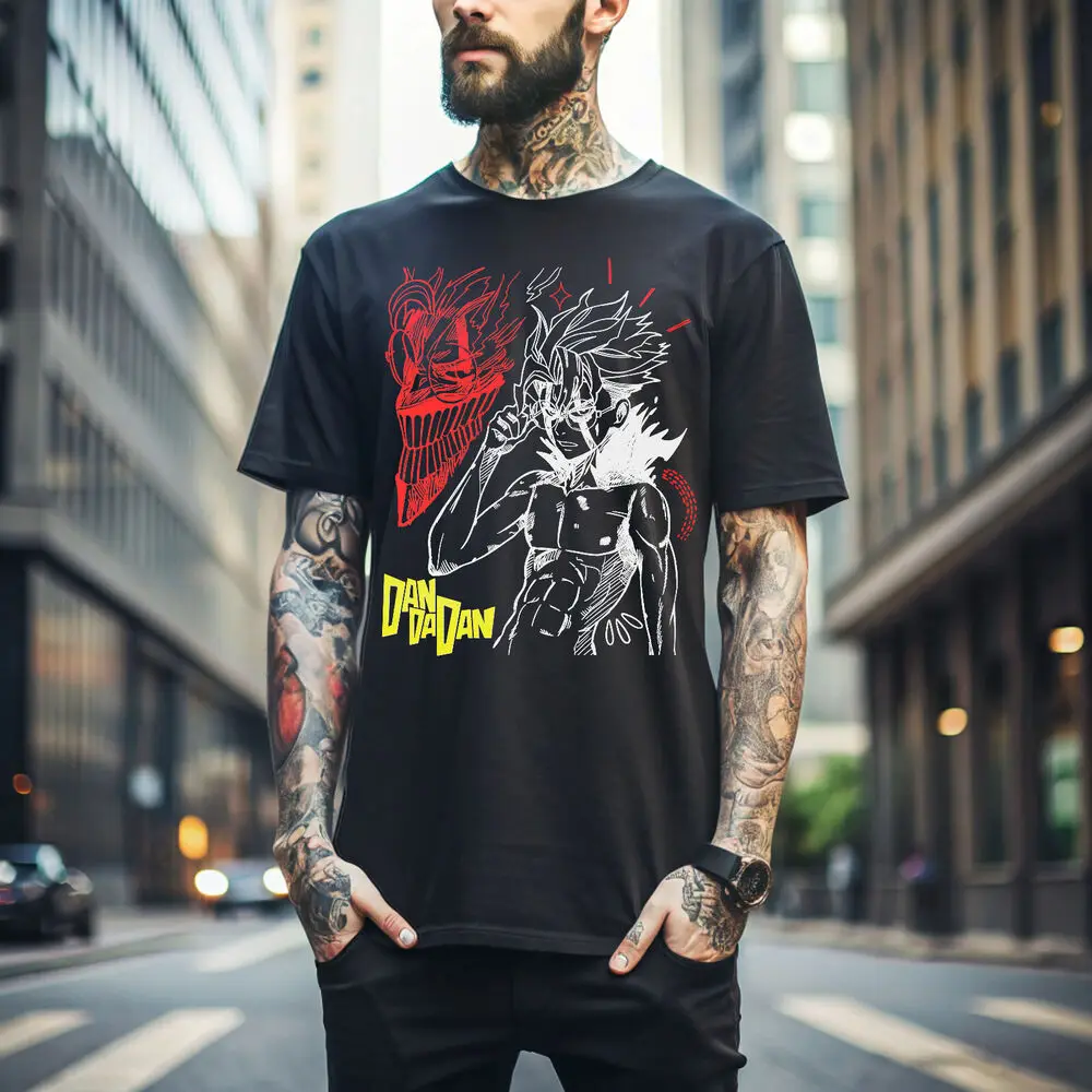 Dandadan T-shirt Japanaise Anime Manga Gift Exclusive Shirt All Size image 3