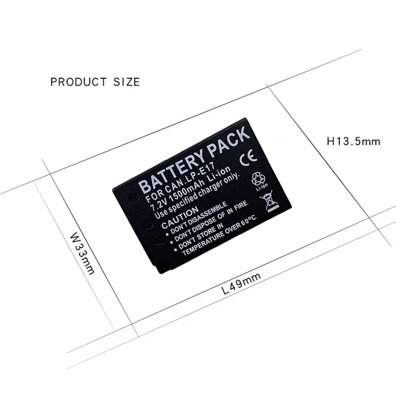 Batmax LP-E17 LPE17 LP E17 بطارية الكاميرا + LED شاحن USB مزدوج لكانون EOS R8 RP R50 200D 250D M3 M5 M6 750D 760D T6s 800D T8i #3