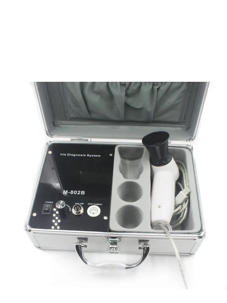 Analizador ocular Digital portátil JYTOP, sistema de prueba de enfoque automático, cámara de iridología, iriscopio ocular 802B